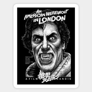 An American werewolf In London, Beware the moon, Cult Classic Magnet